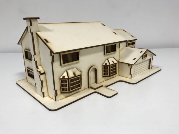 The Simsons - Das Simson Haus als 3D Modell - 3